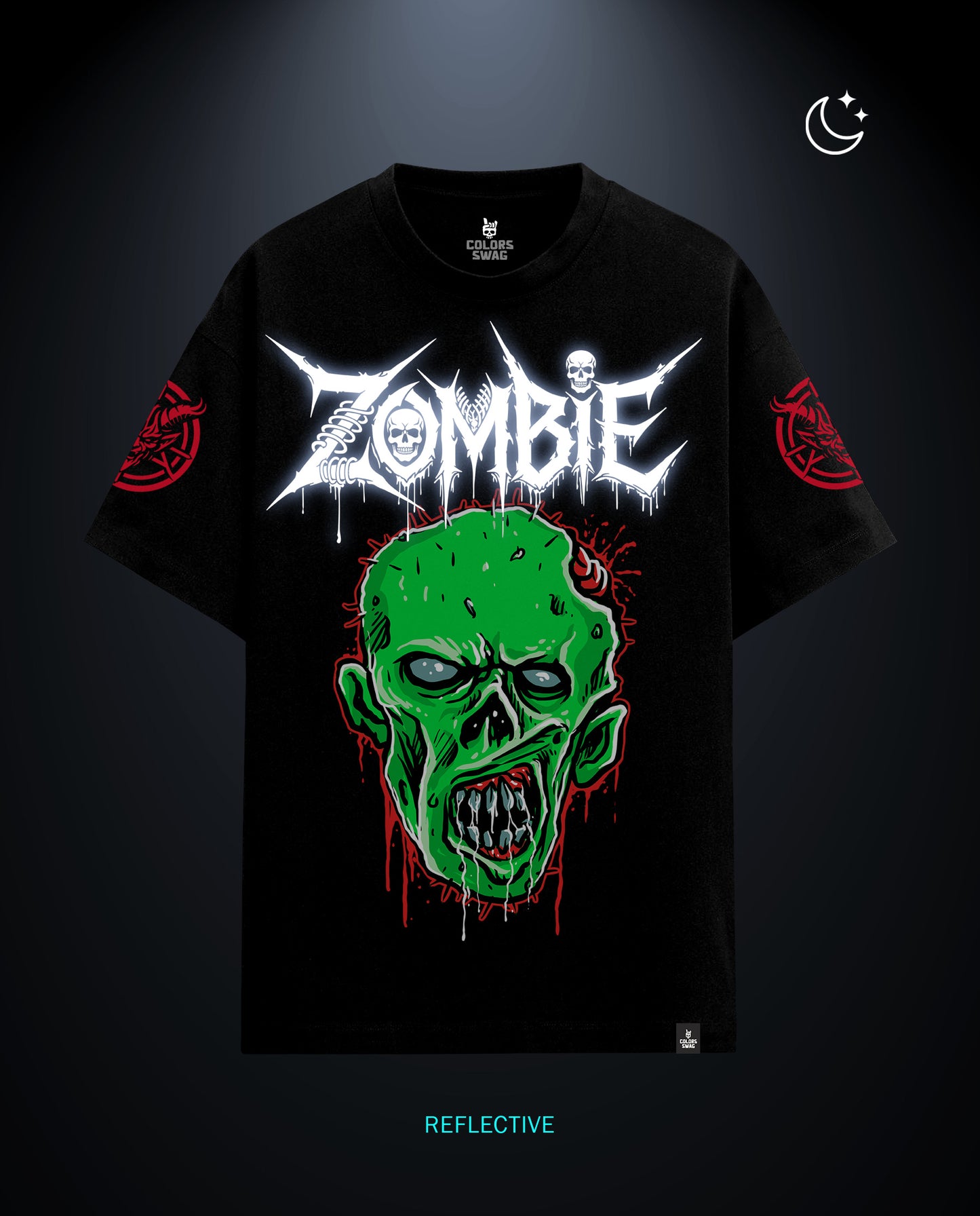 Zombie - Premium Men Oversized Tees