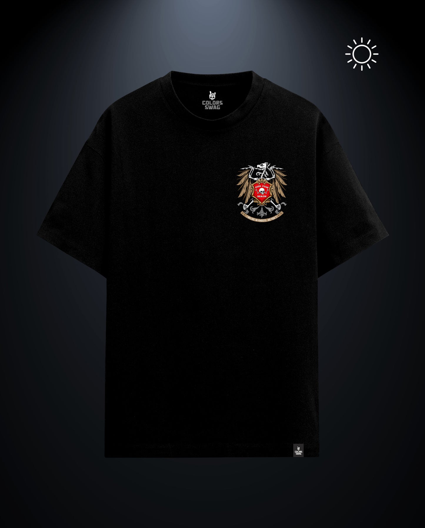 Feed your Demon - Premium Men Oversized Tees