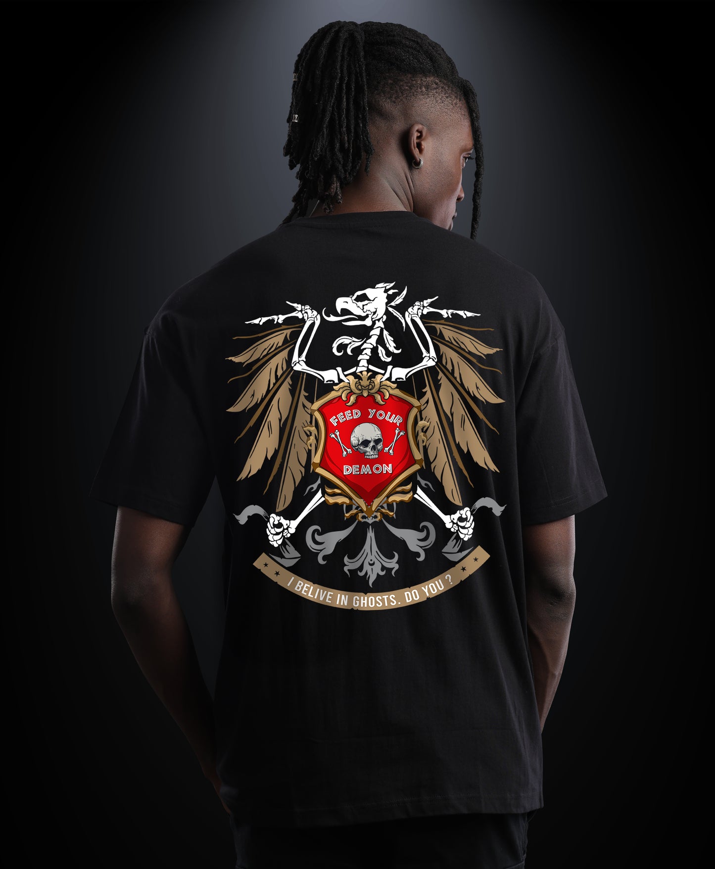 Feed your demon - Plus Size Regular Fit Tees