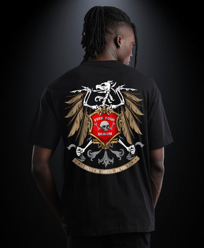 Feed your demon - Plus Size Regular Fit Tees