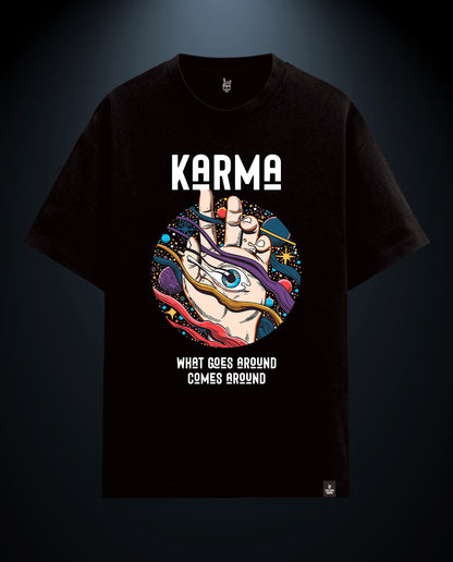 Karma - Premium Men Oversized Tees