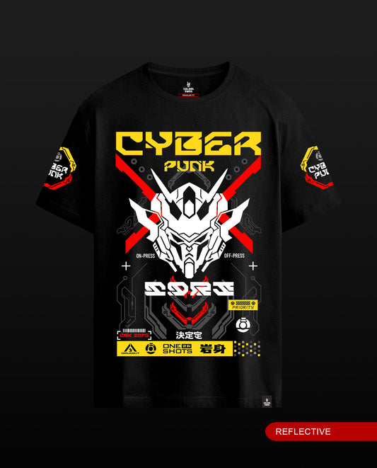 Reflect Cyber Punk - Men Regular Fit Tees