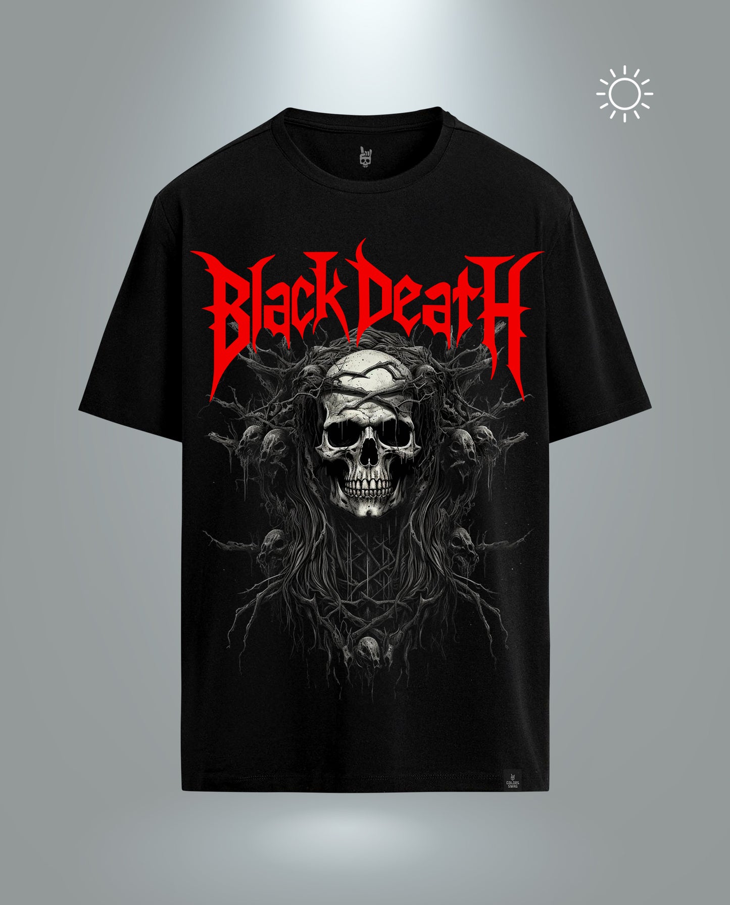 Reflect Black Death New - Regular Fit Tees
