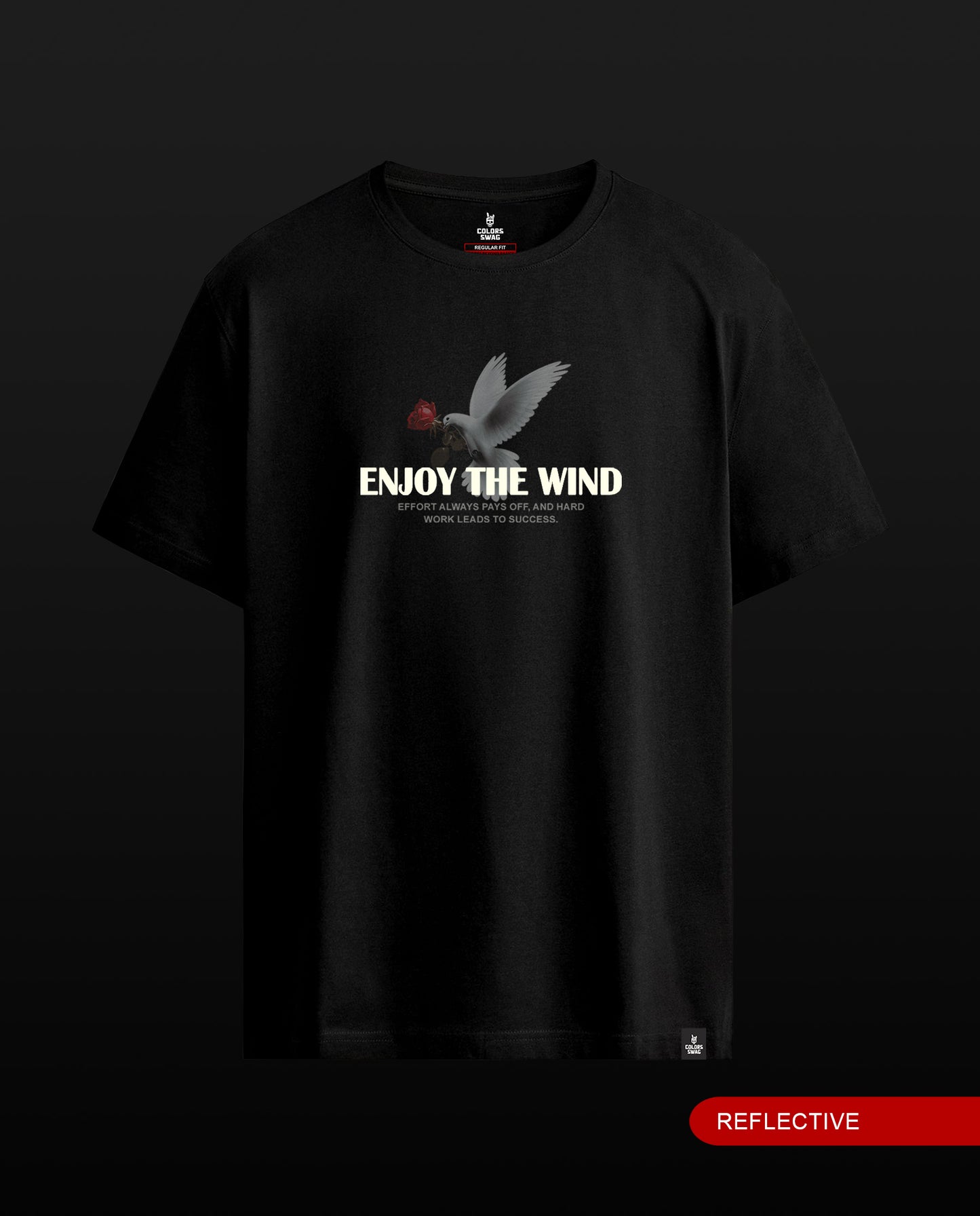 Enjoy the wind - Men Regular Fit Tees