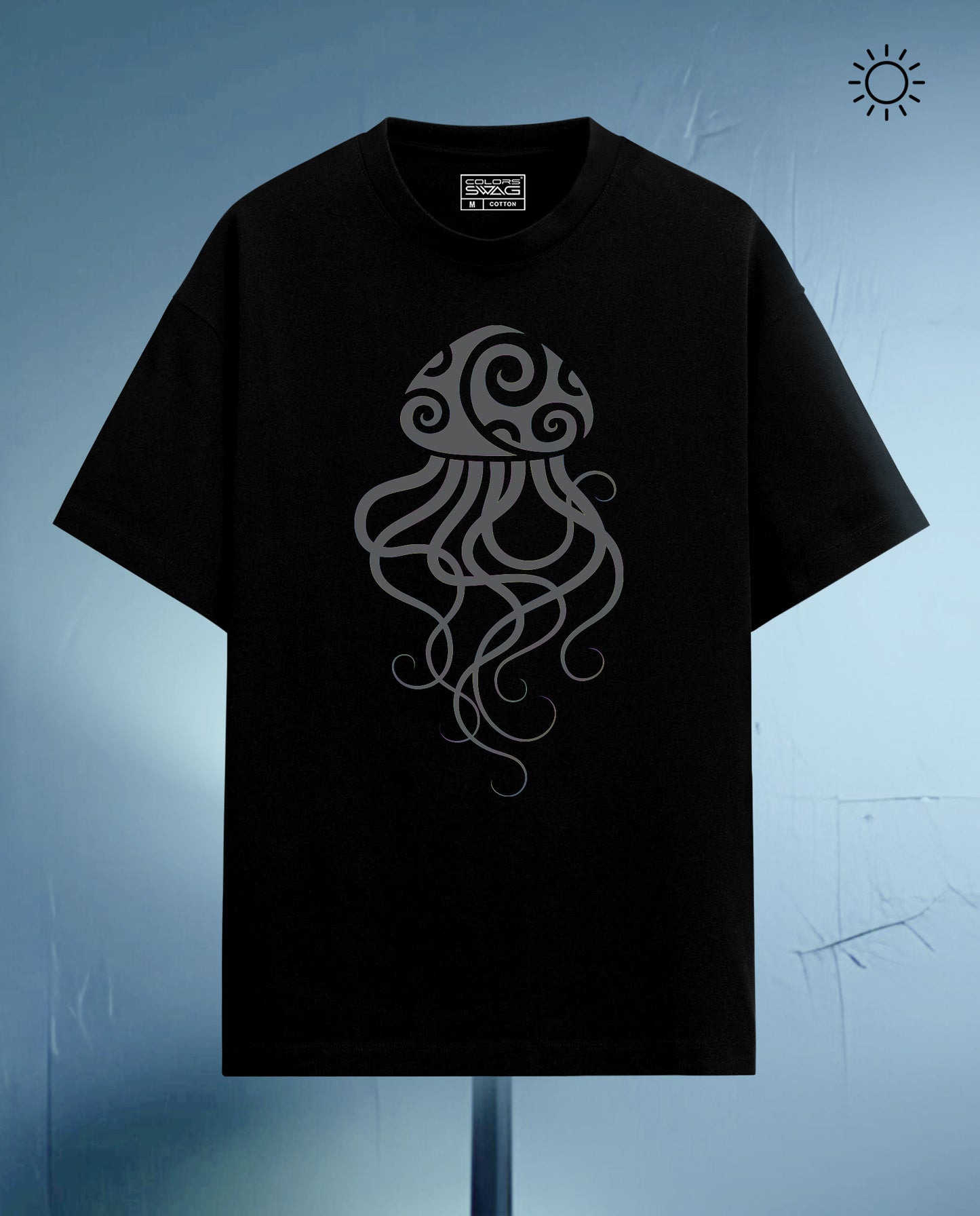 Jelly Fish Reflect - Oversize T-shirt