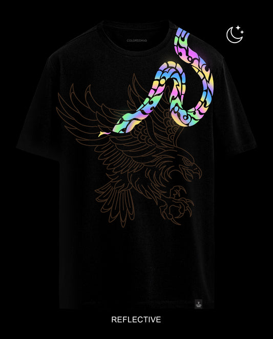 Reflect Snake - Men Regular Fit Tees