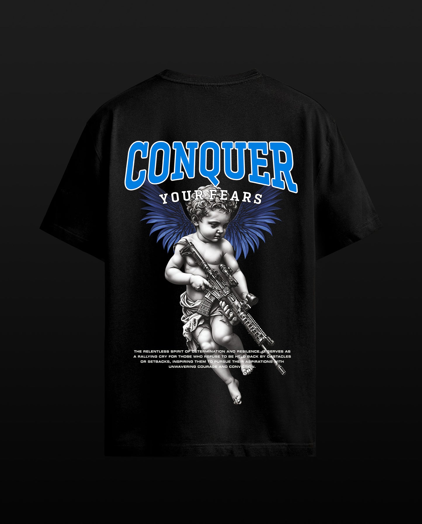 Conquer - Men Regular Fit Tees