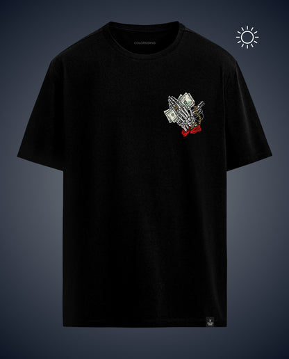 Reflective Money is Honey - Men Regular Fit Tees