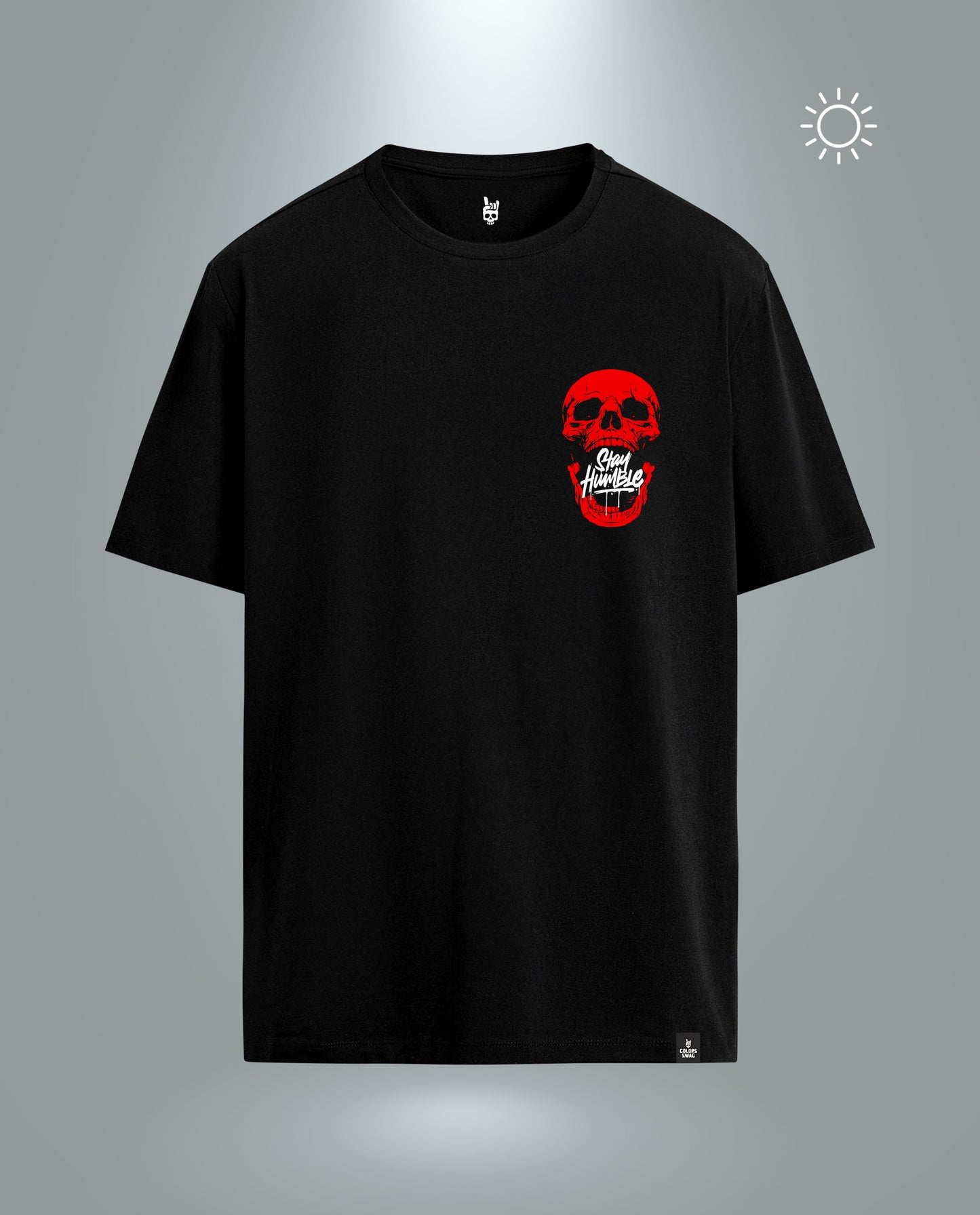 Reflect Stay Humble - Men Regular Fit Tees