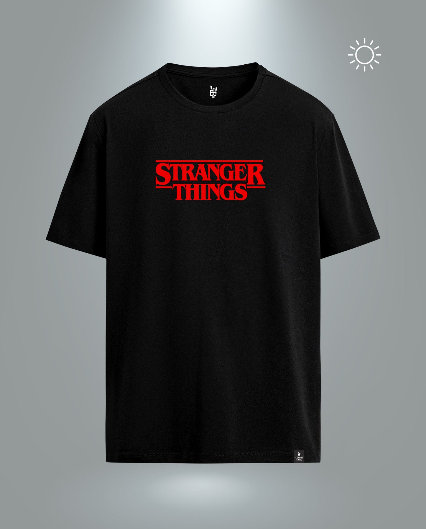 Reflect Stranger Things - Men Regular Fit Tees