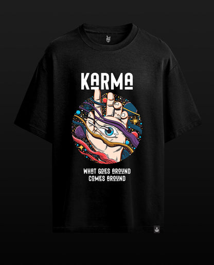 Karma - Premium Men Oversized Tees
