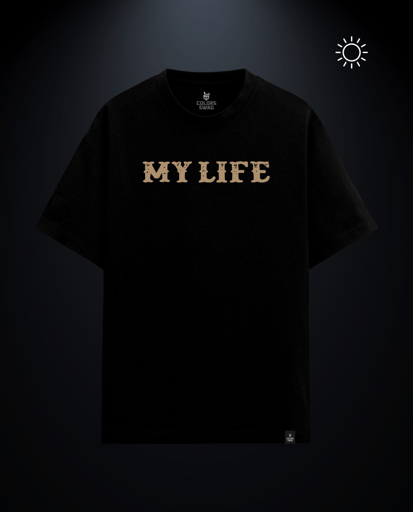 My Life (Green) - Premium Men Plus Size Fit Tees