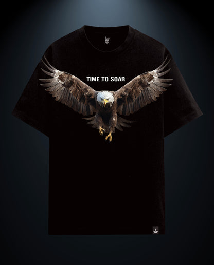 Time to Soar - Premium Men Oversized Tees