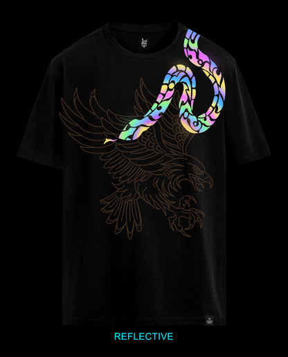 Reflect Snake - Men Regular Fit Tees