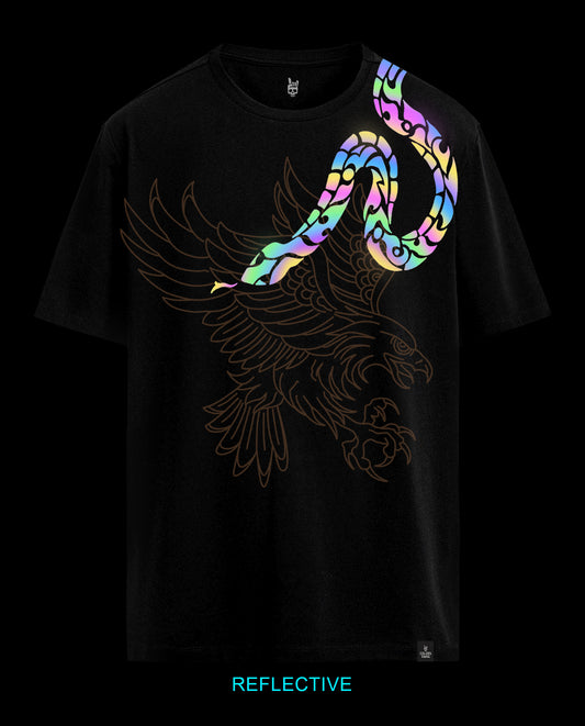 Reflect Snake - Men Regular Fit Tees