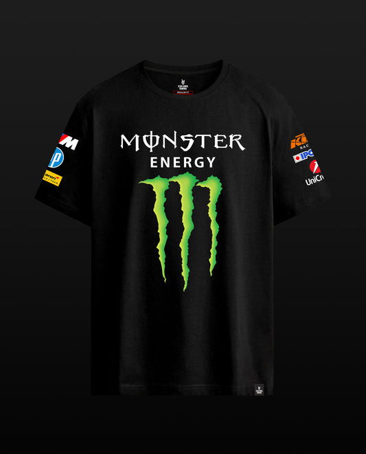 Monster Racing – Premium Biker Regular Fit T-Shirt
