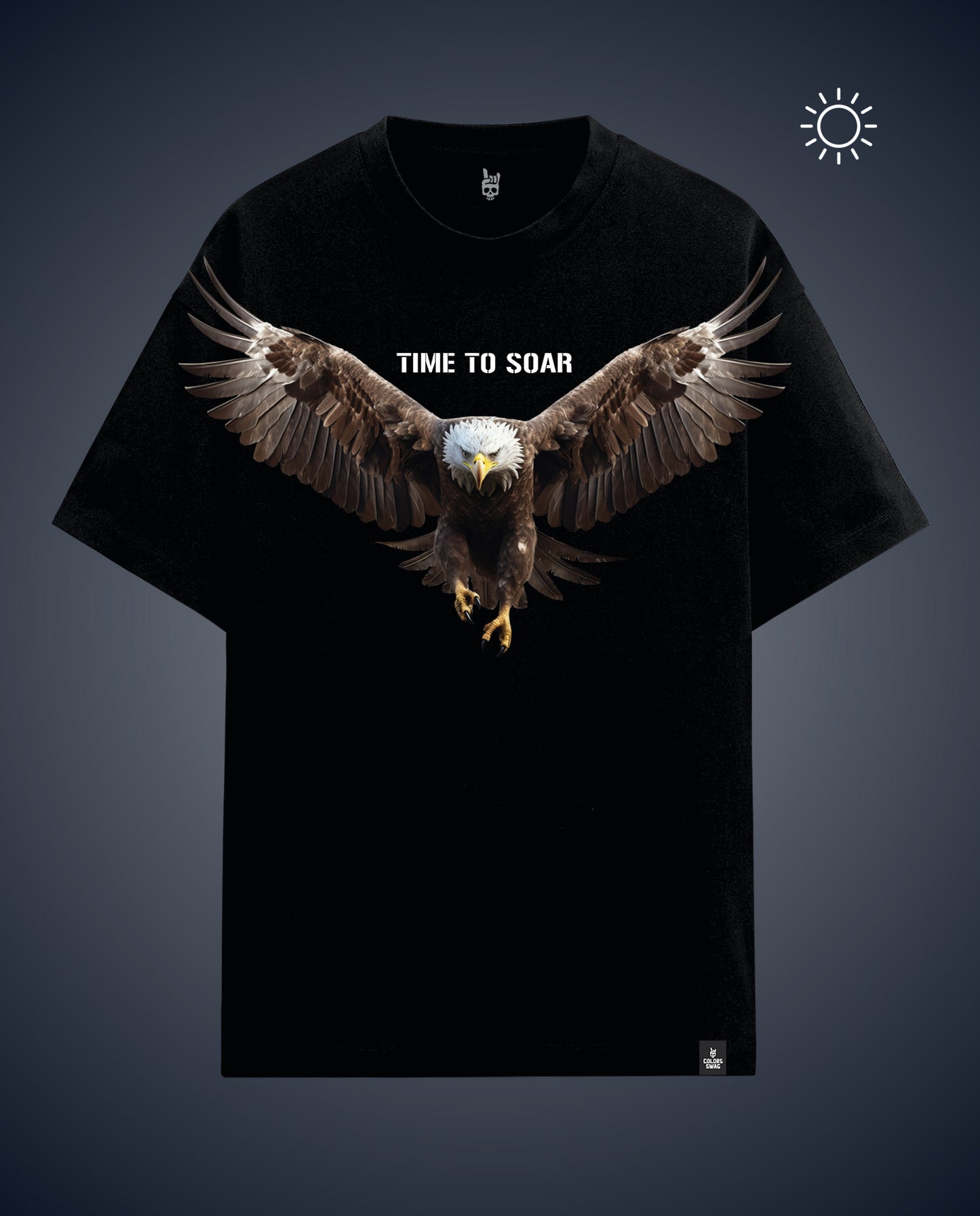 Time to Soar - Premium Men Oversized Tees