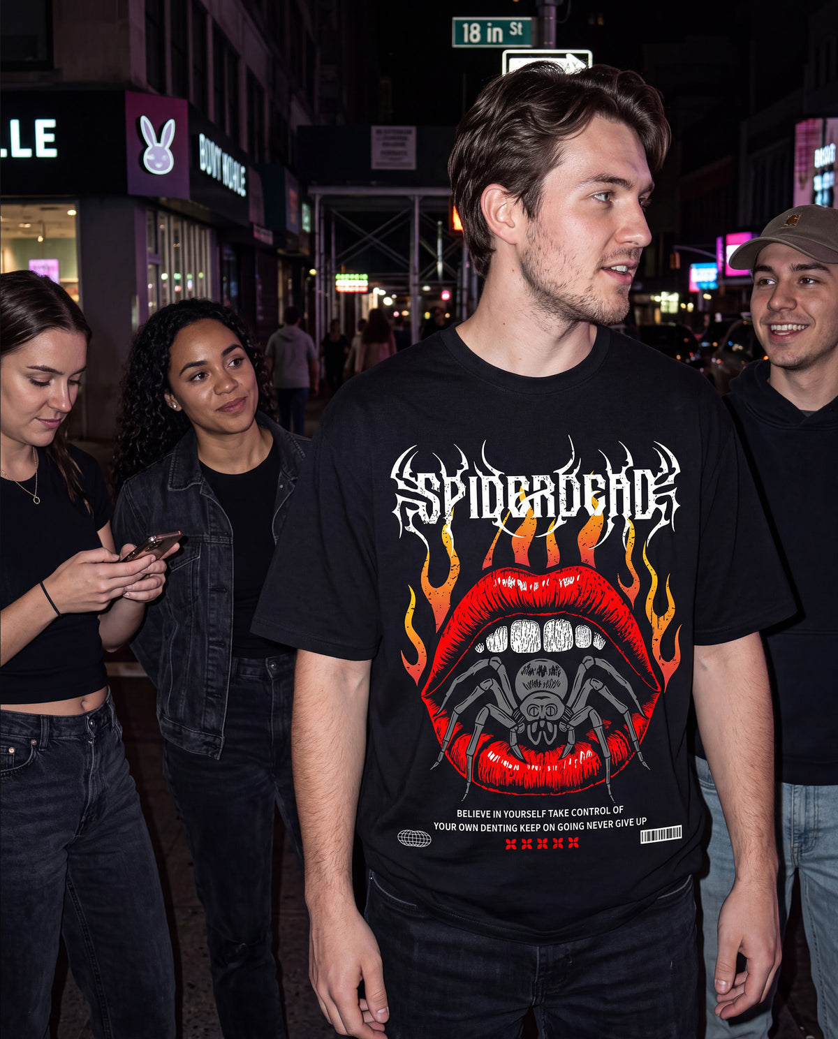 Spider Dead - Men Regular Fit Tees