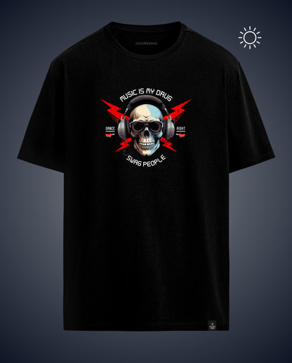 Music is my drug - Men Regular Fit Tees