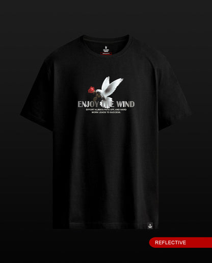 Enjoy the wind-Premium Men Plus Size Fit Tees