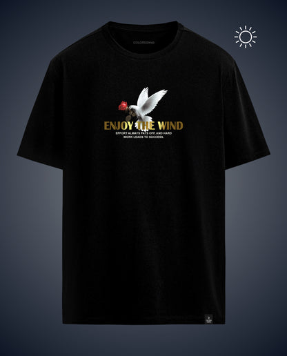 Enjoy the wind Gold - Premium Men Plus Size Fit Tees