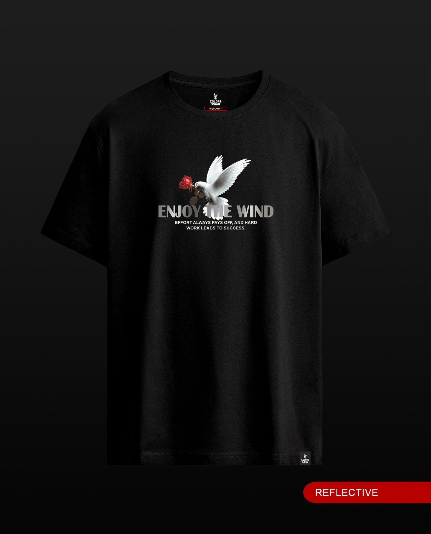 Enjoy the wind - Men Regular Fit Tees