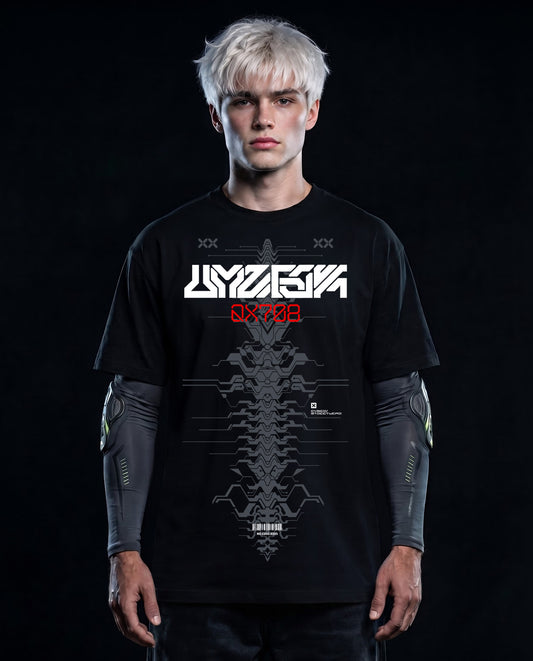 Cyber 708 - Premium Men Oversized Tees
