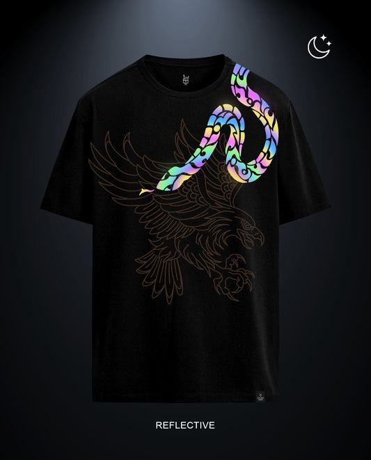 Reflect Snake - Men Regular Fit Tees