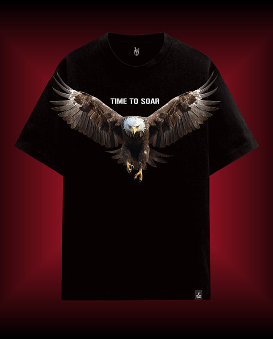 Time to Soar - Premium Men Oversized Tees