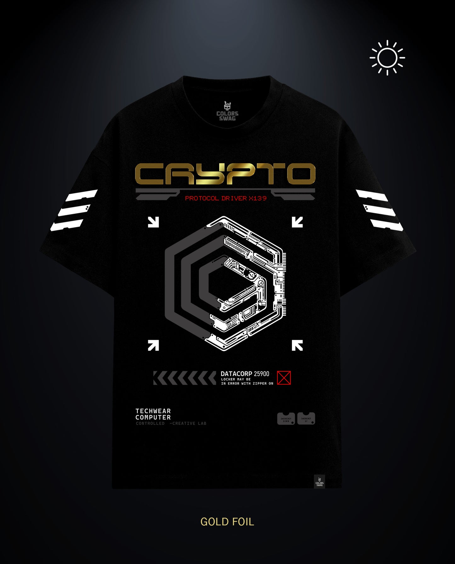 Crypto - Premium Men Oversized Tees