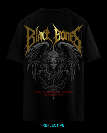Reflect Black Bone - Men Regular Fit Tees
