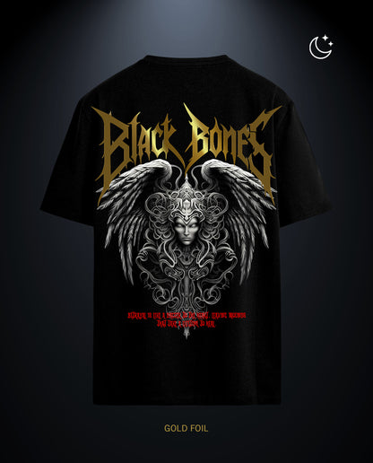 Reflect Black Bone - Men Regular Fit Tees