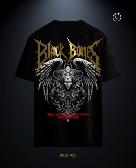 Reflect Black Bone - Men Regular Fit Tees