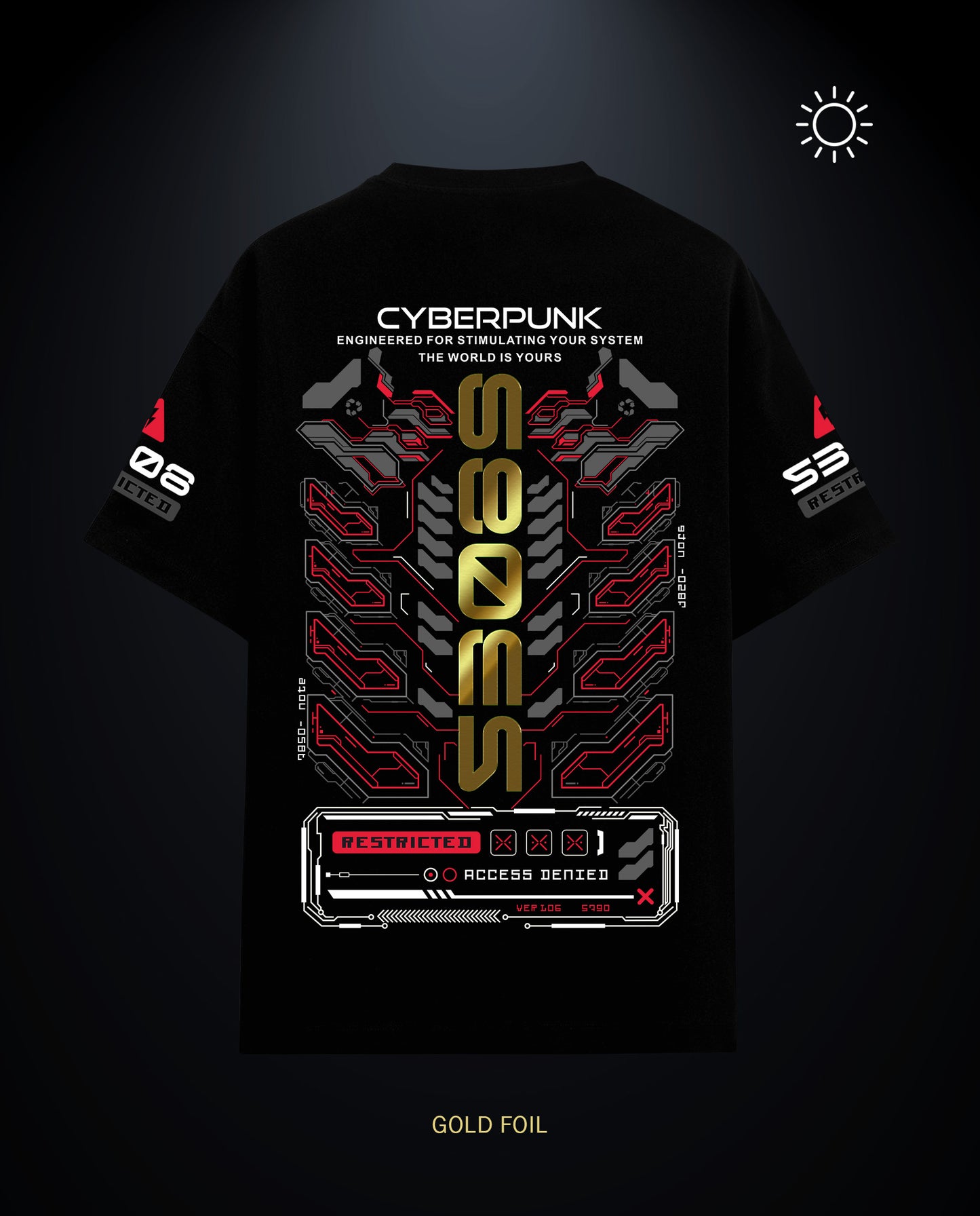 Cyber Punk - Premium Men Oversized Tees