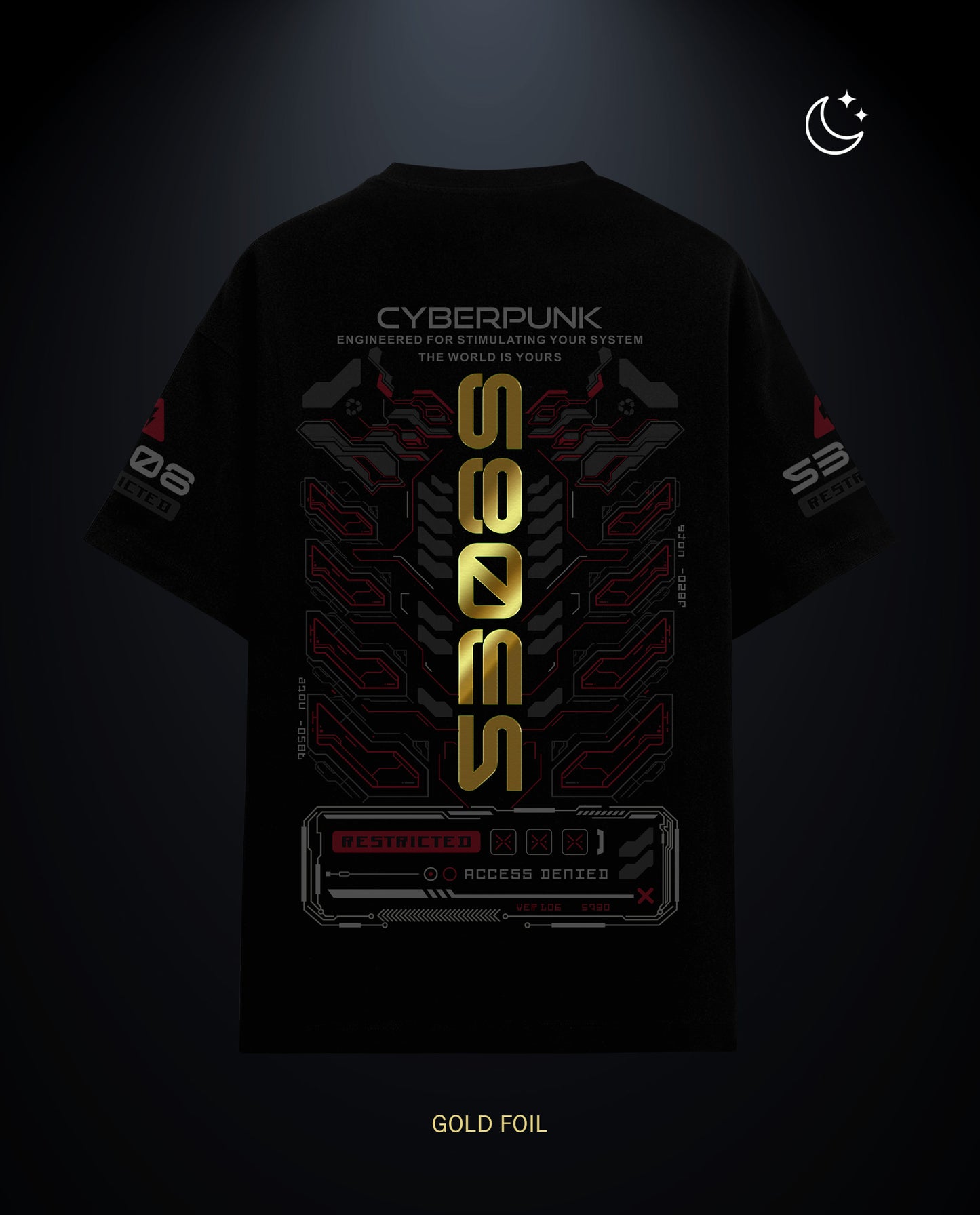 Cyber Punk - Premium Men Oversized Tees