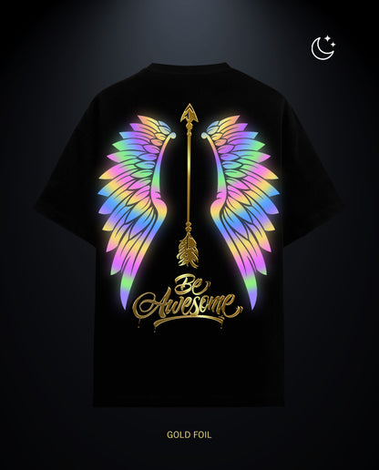 Be Awesome - Premium Women Oversized Tees