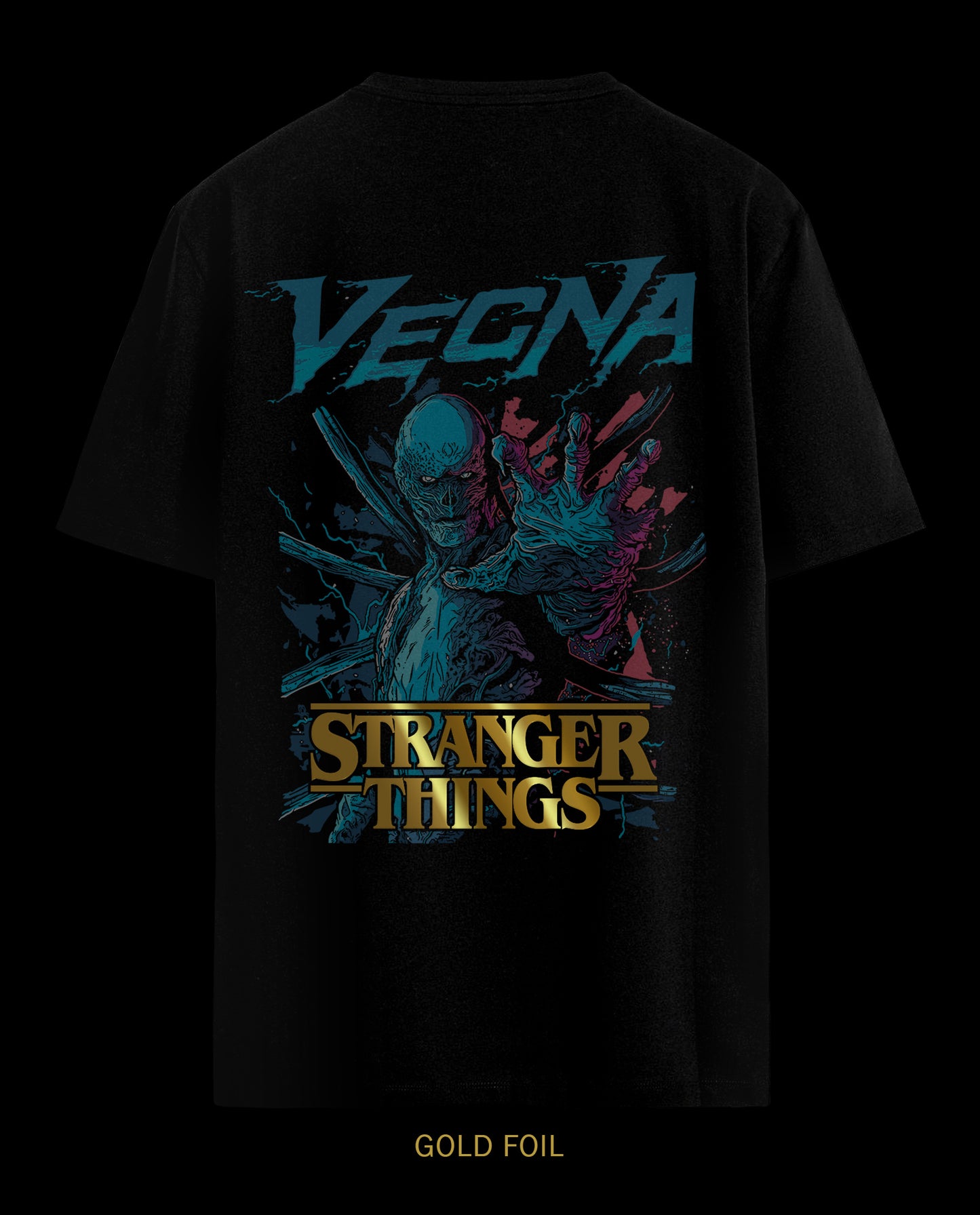 Reflect Stranger Things - Men Regular Fit Tees