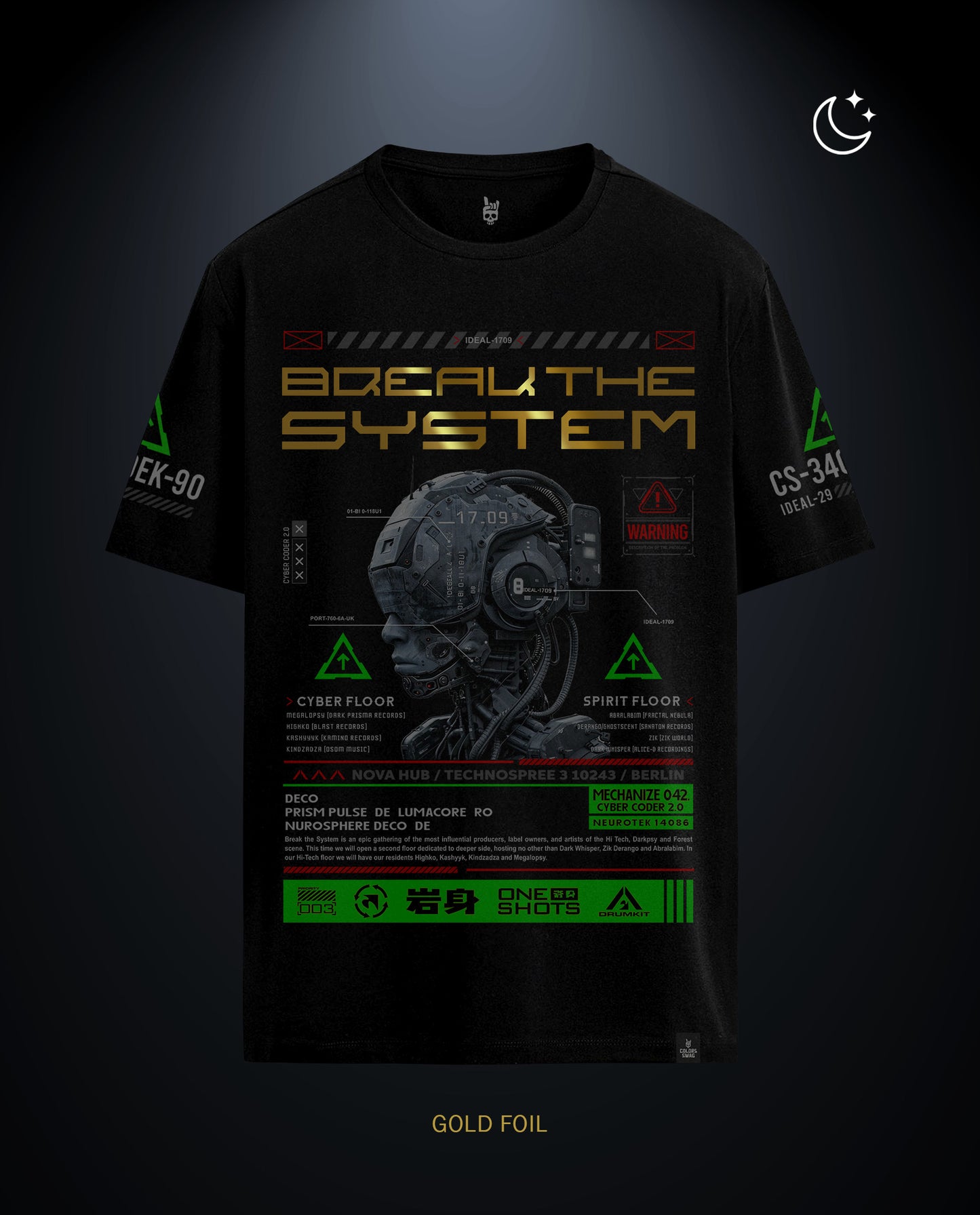 Reflect Break the system - Men Regular Fit Tee