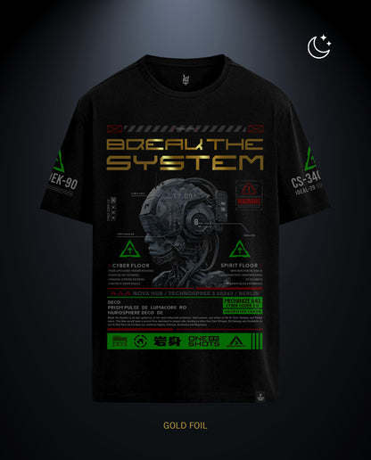 Reflect Break the system - Men Regular Fit Tee