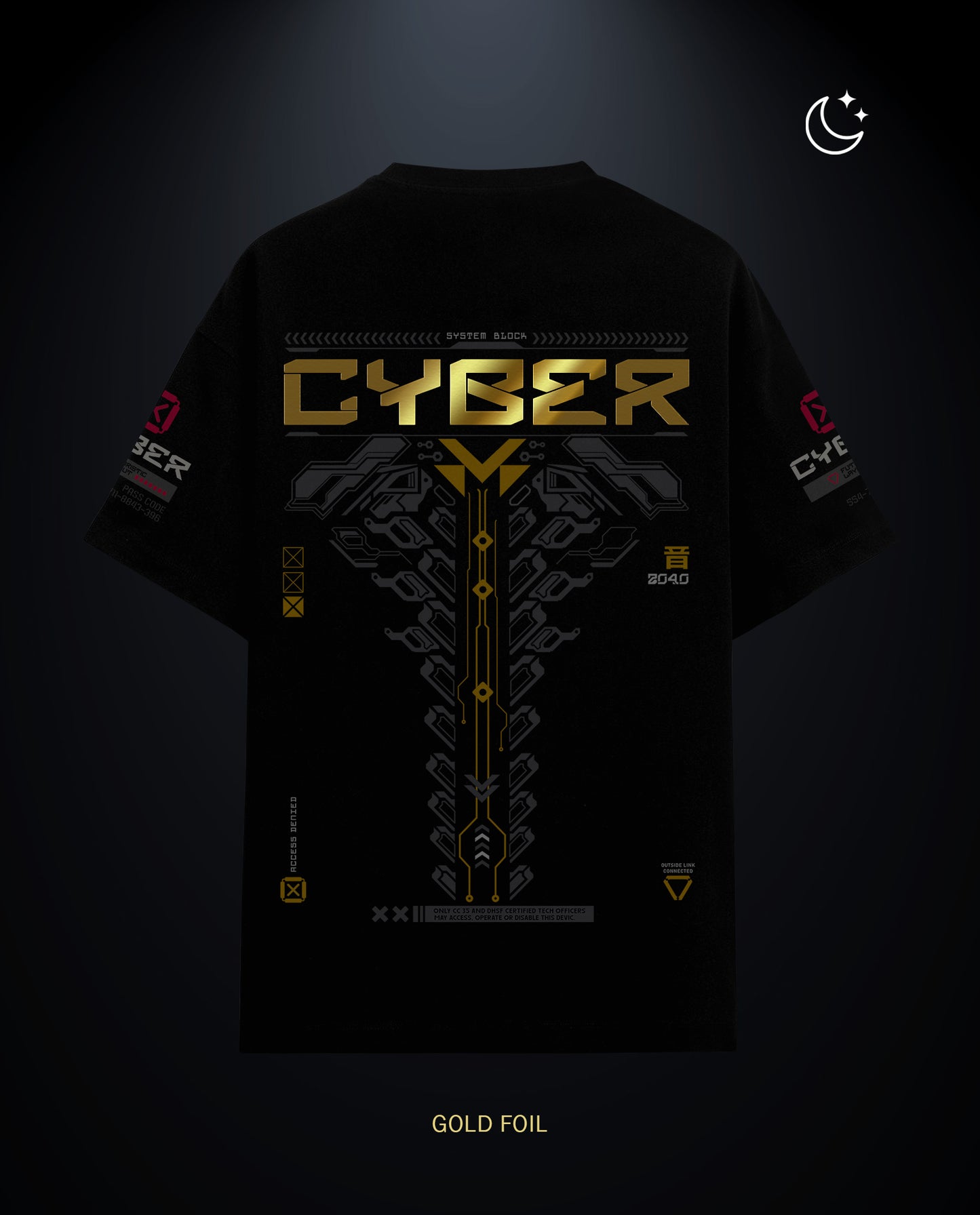Cyber - Premium Men Oversized Tees