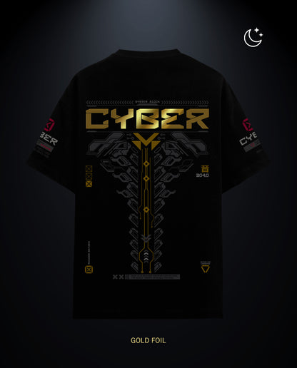 Cyber - Premium Men Oversized Tees