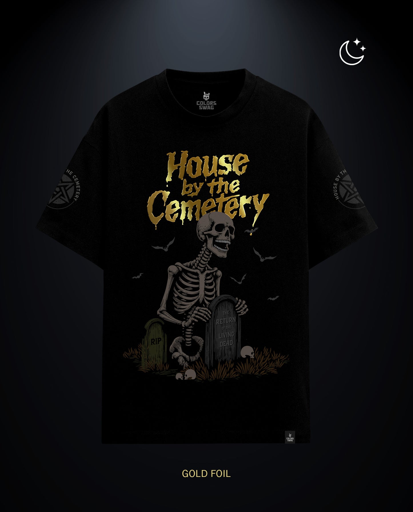 House by the cemetery - Premium Men Oversized Tees