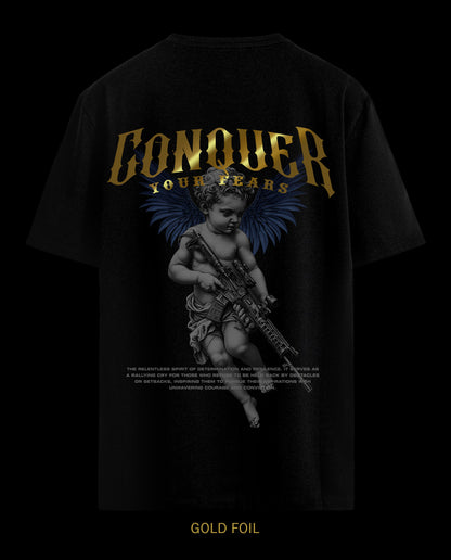 Reflect Conquer  - Men Regular Fit Tees