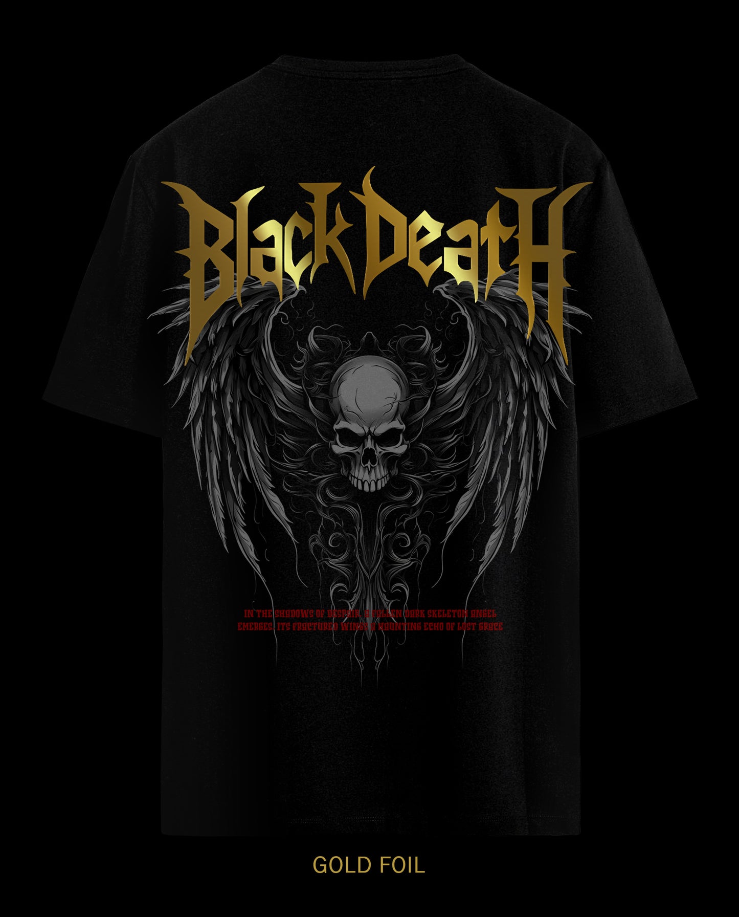 Reflect Black Death - Men Regular Fit Tees