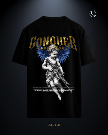 Reflect Conquer  - Men Regular Fit Tees