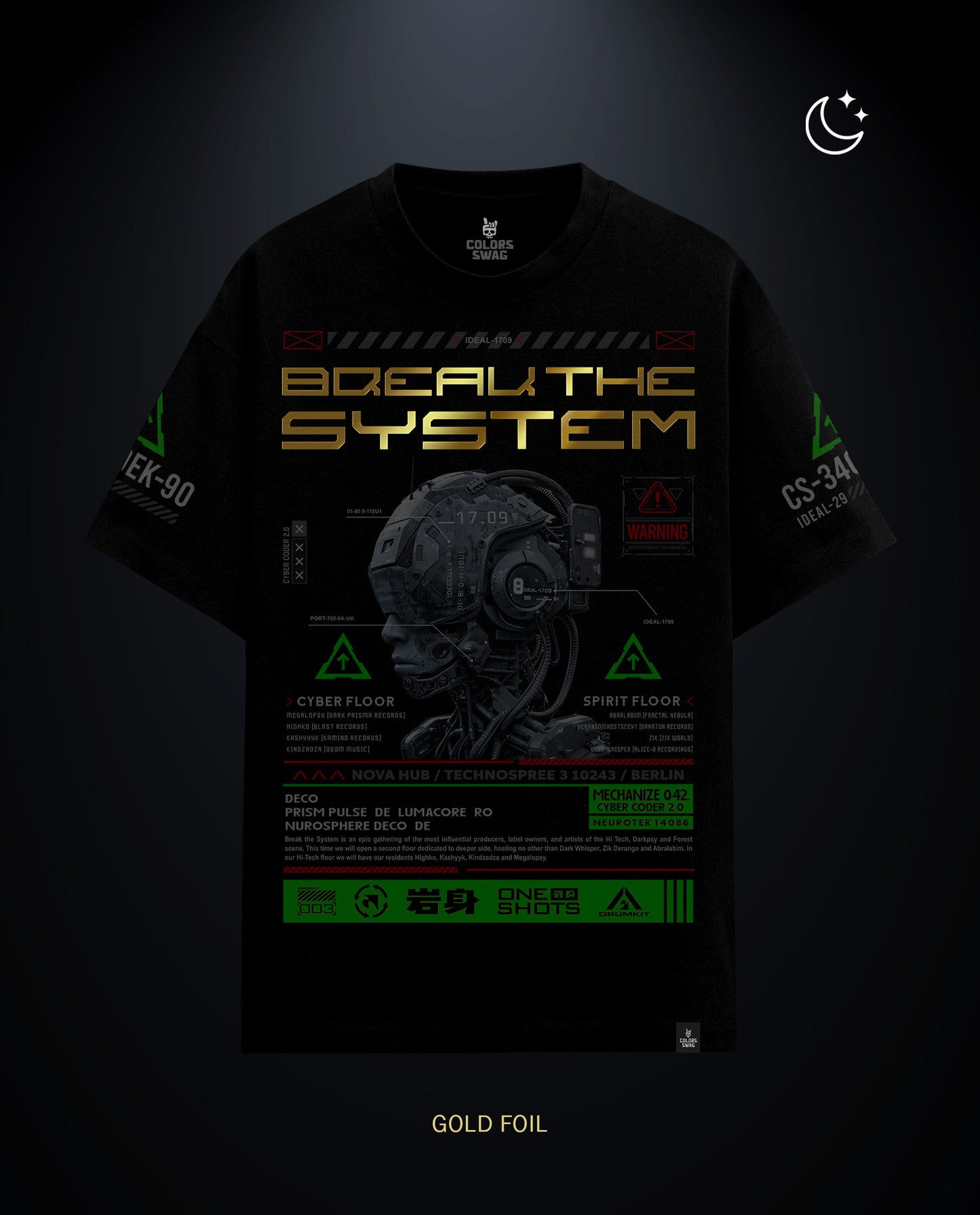 Break the System - Premium Men Oversized Tees