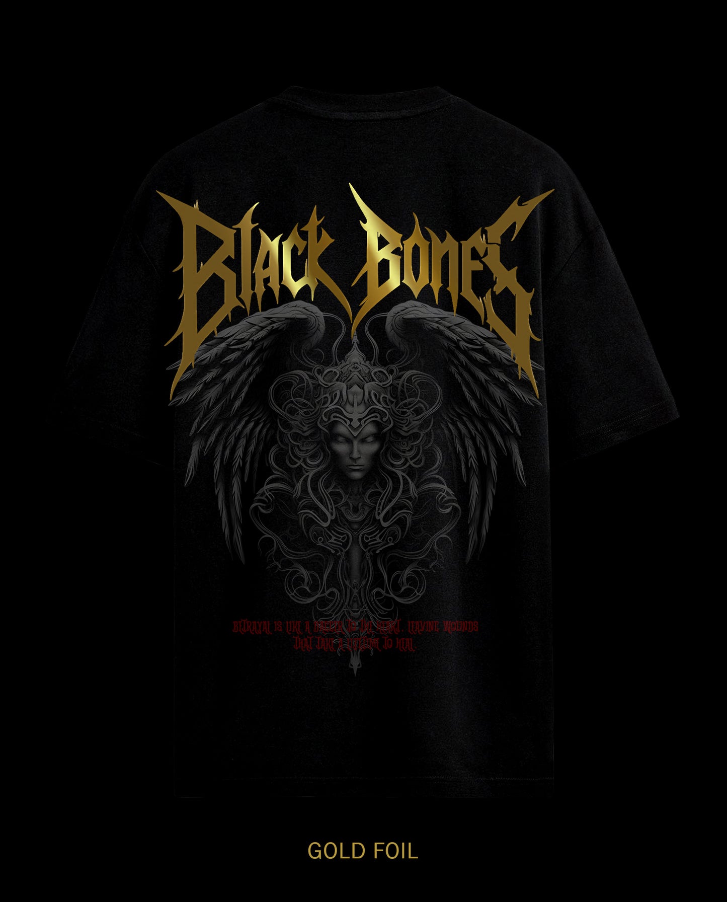 Black Bone - Premium Men Oversized Tees