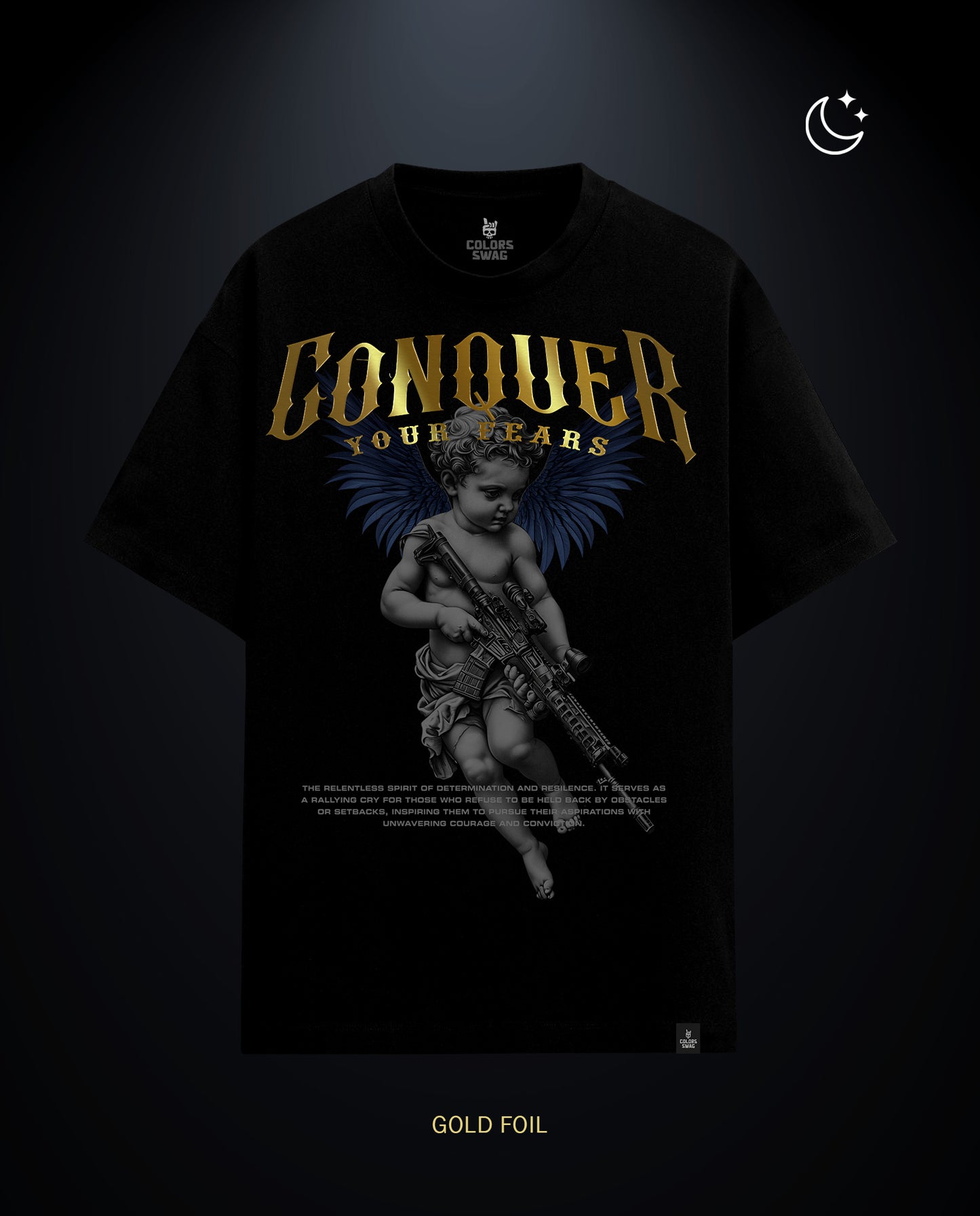 Conquer - Premium Men Oversized Tees