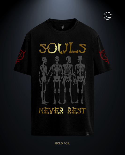 Reflect Souls never rest - Men Regular Fit Tees