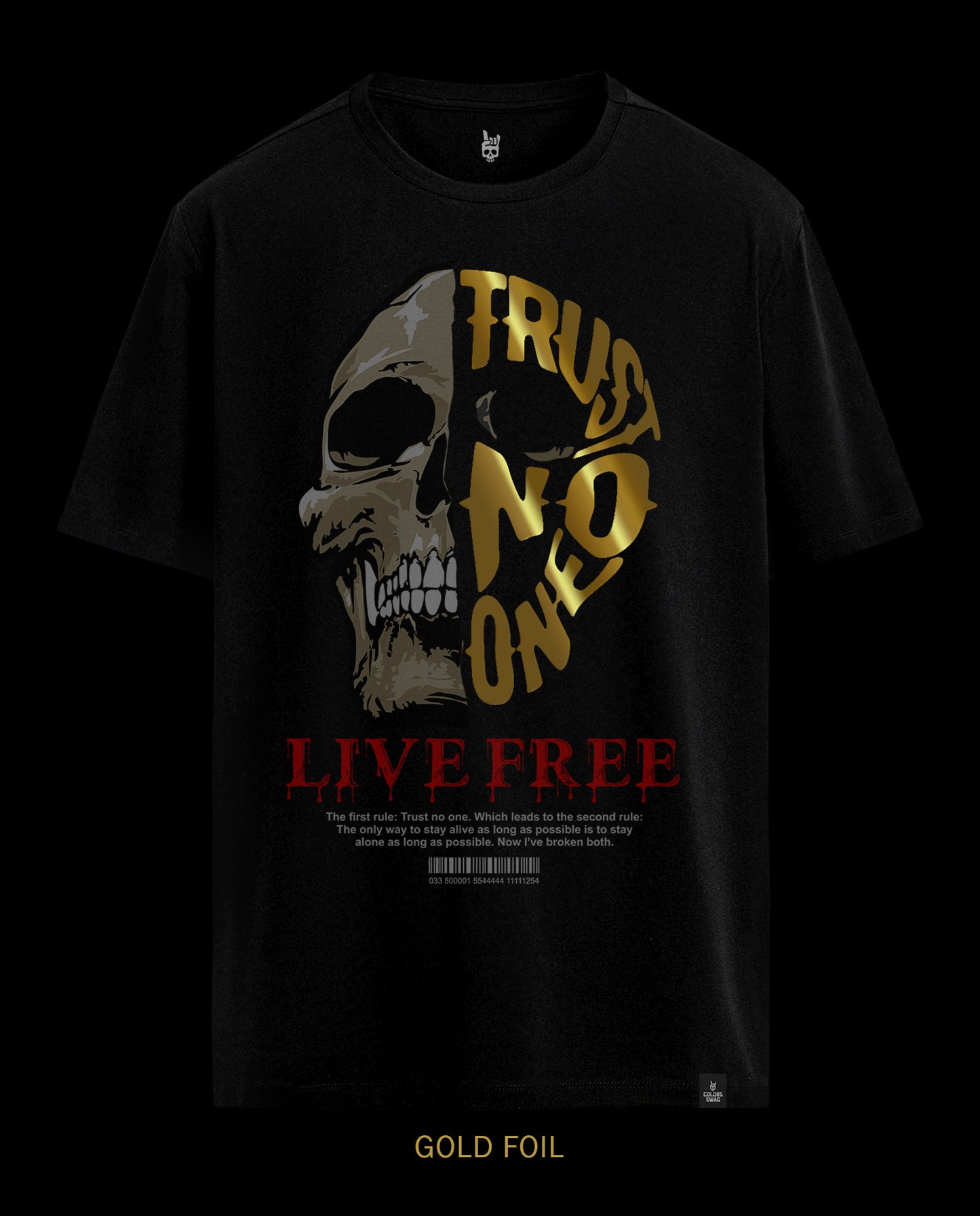 Reflect Trust No One - Men Regular Fit Tees